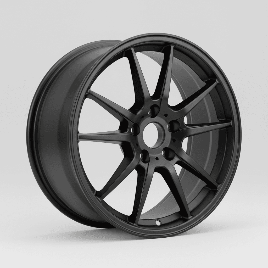 Corspeed Challenge mattblack PureSports / Undercut Color Trim gelb - DS5 8.5x19 ET27 - LK5/112 ML73.1