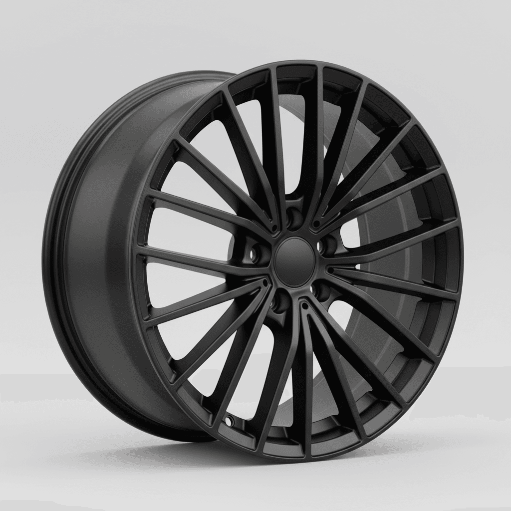 NPK Notradset R315D schwarz 4.5x17 ET0 - LK5/112 ML66.6