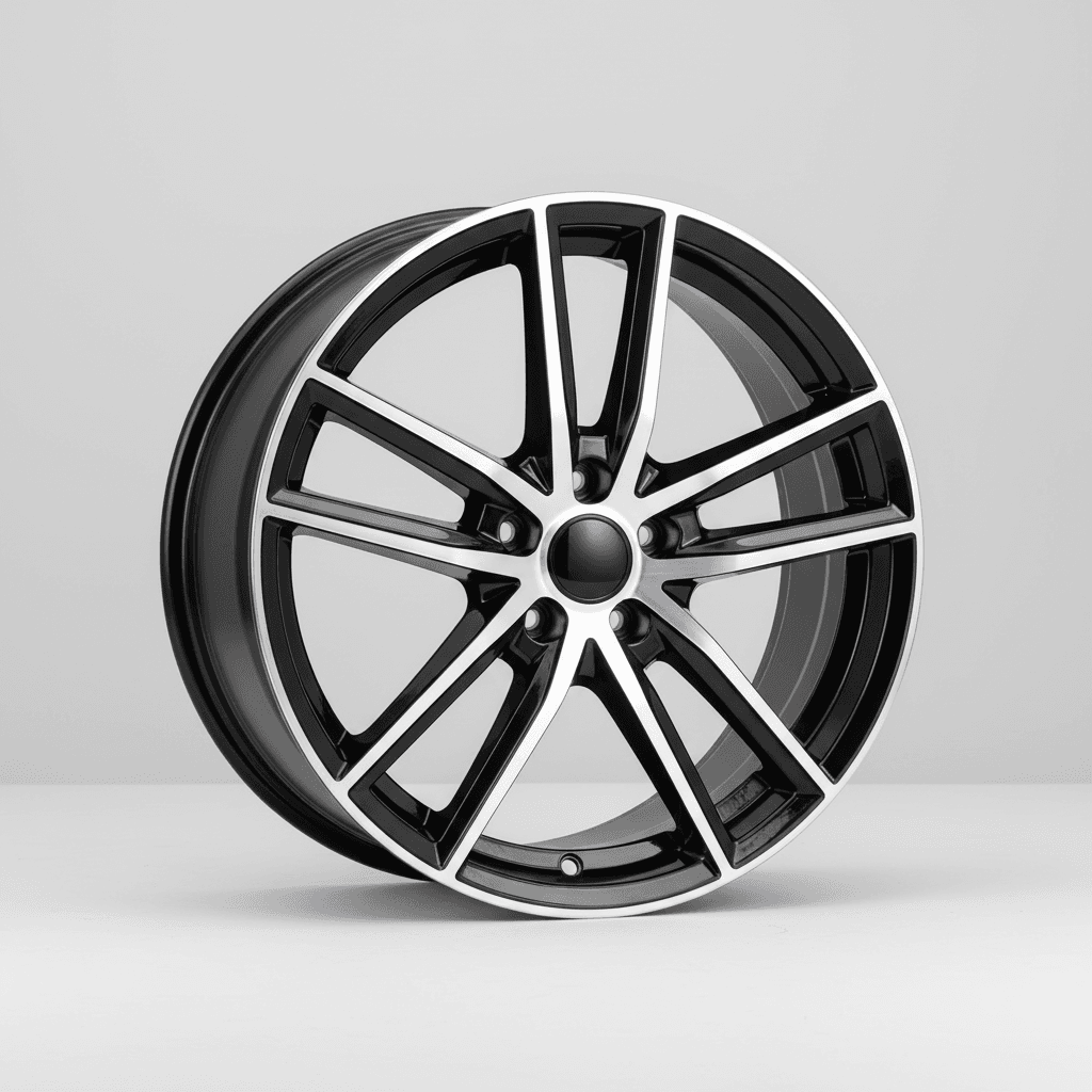 CMS C29 diamond black gloss 8x18 ET50 - LK5/114.3 ML67.2