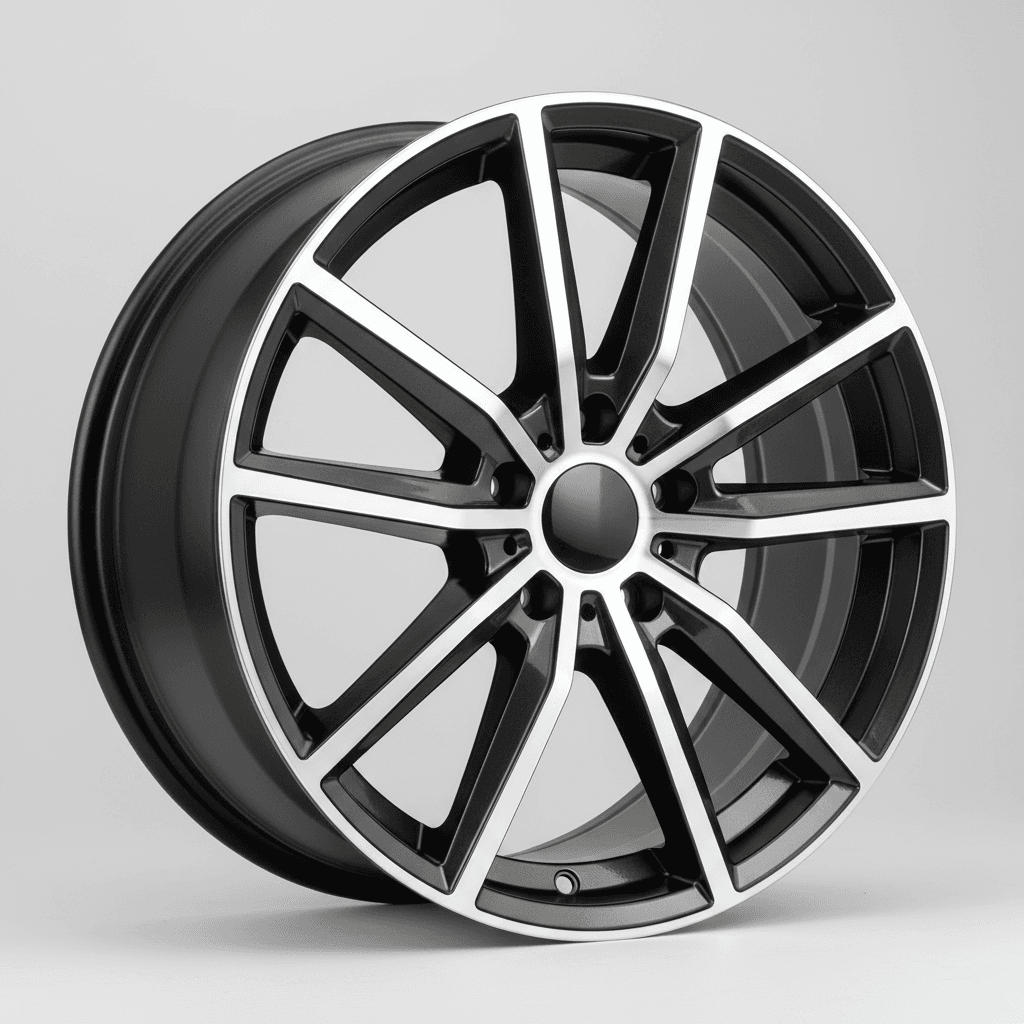 Barracuda Karizzma mattblack-polished - DS10 8.5x19 ET30 - LK5/108 ML73.1