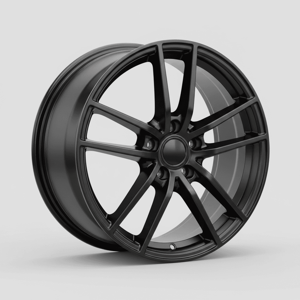 MSW MSW 43 gloss black 8x18 ET42 - LK5/112 ML73.1