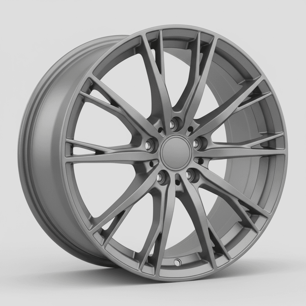 FF Wheels FF03 grey matt 8.5x19 ET35 - LK5/112 ML66.6