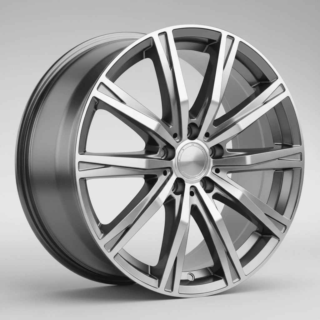 Arbex Arbex 6 titan polish 9x19 ET49 - LK5/112 ML66.6