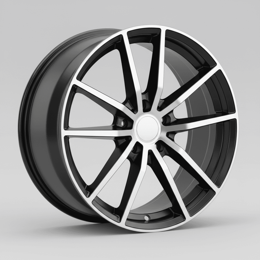 Cheetah Wheels CV.03 black horn polished 8.5x20 ET45 - LK5/114.3 ML70.4