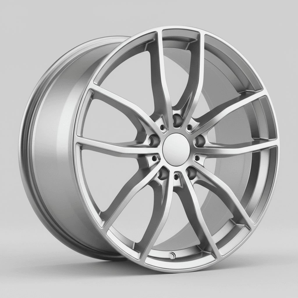 ArtForm AF-401 high gloss silver 9x21 ET30 - LK5/120 ML72.6