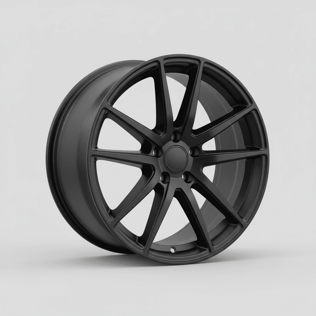 Proline PFG forged black matt 10x22 ET35 - LK5/130 ML84