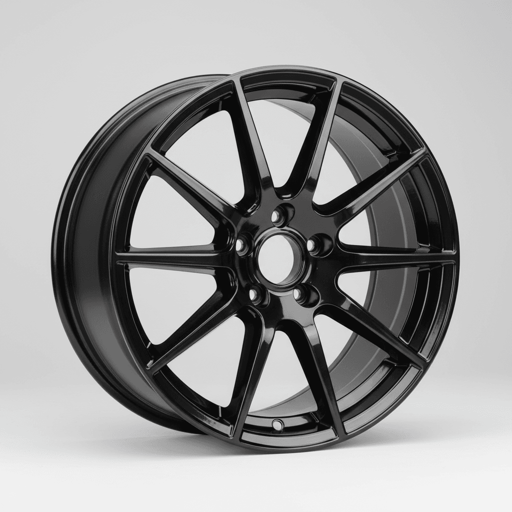 Sparco Record gloss black 8x19 ET35 - LK5/112 ML73.1