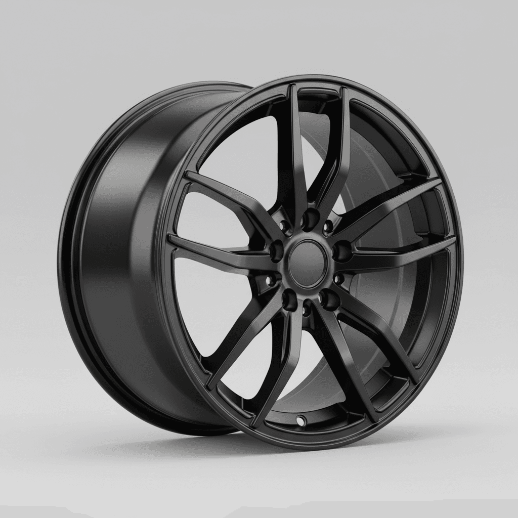 Fondmetal Zelos glossy black 9x20 ET50 - LK5/130 ML71.6