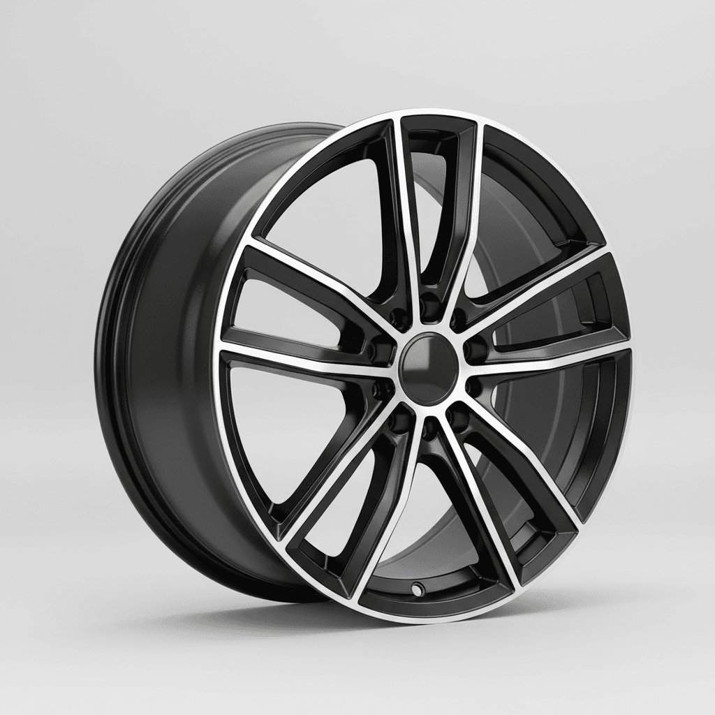 Rial Transporter 2 diamant-schwarz frontpoliert 7x17 ET55 - LK5/160 ML65.1