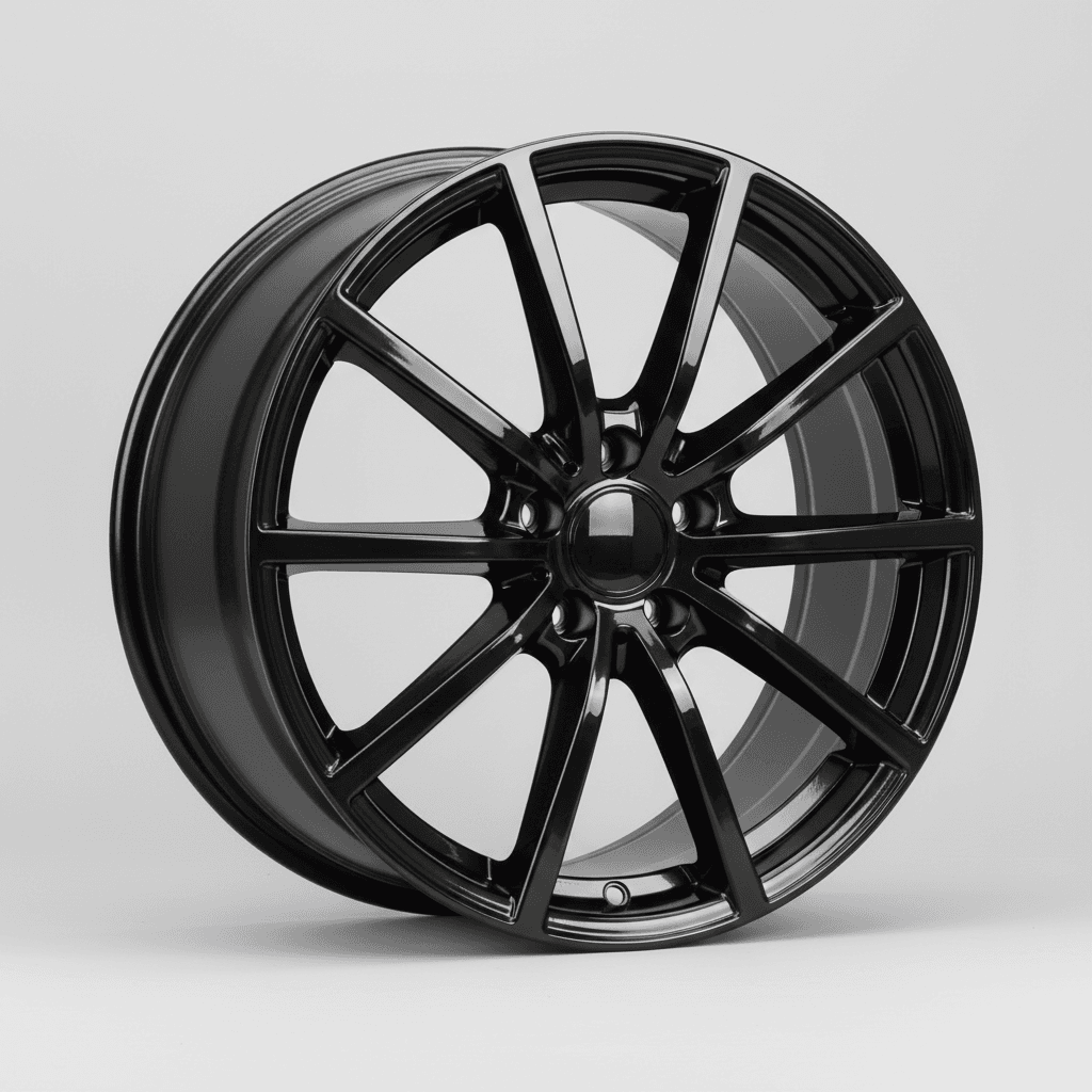 CMS C35 complete black gloss 8x18 ET38 - LK6/139.7 ML67.1