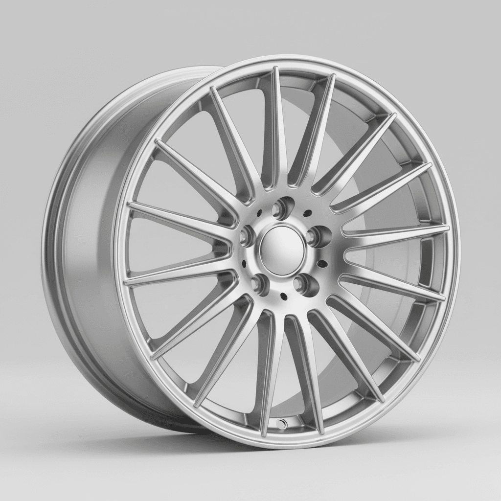 Mbdesign KV4 silber glänzend 8.5x19 ET45 - LK5/112 ML75