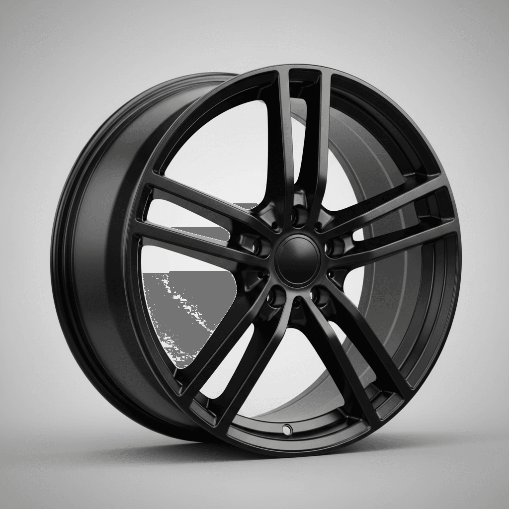 Borbet Y black glossy 7x17 ET40 - LK5/112 ML72.5