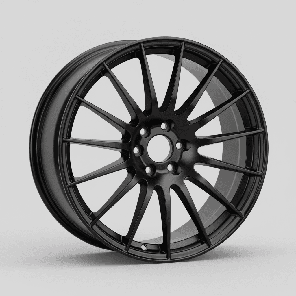 Motec Ultralight black glossy 8.5x19 ET30 - LK5/114.3 ML72.6