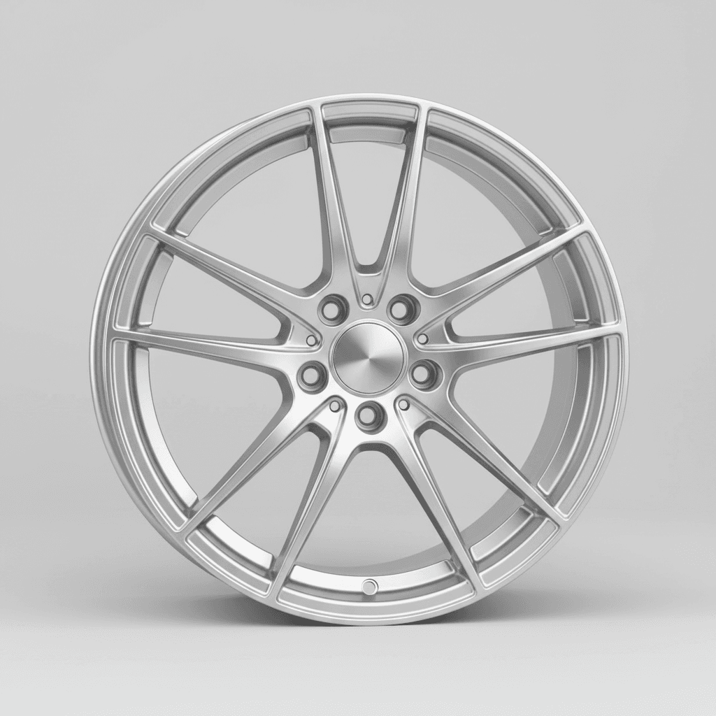 RC-Design TDG3 kristallsilber lackiert 6x15 ET45 - LK5/100 ML54.1