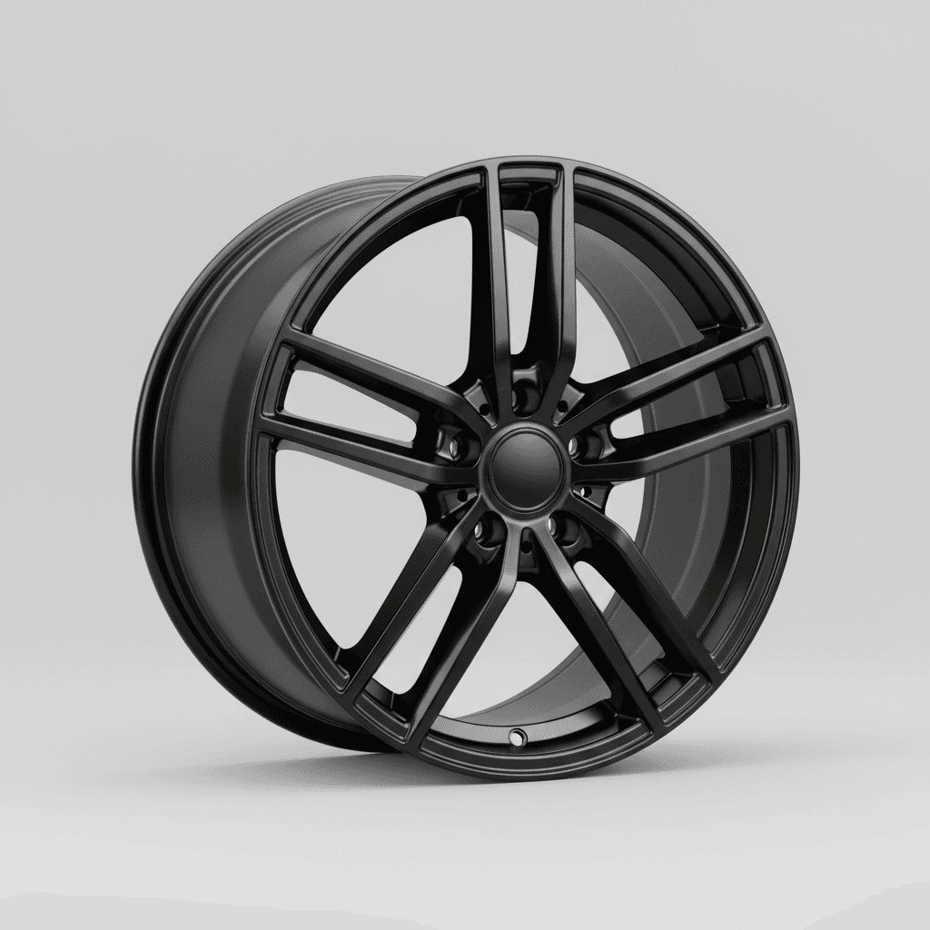 Mak Stark-D gloss black 11.5x23 ET44 - LK5/120 ML66.6