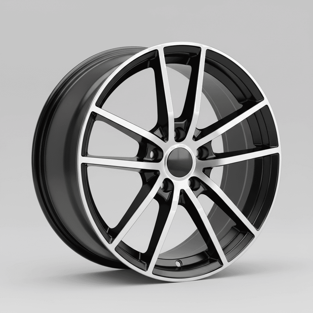 Arceo Wheels Valencia black diamond 8x18 ET45 - LK5/108 ML73.1