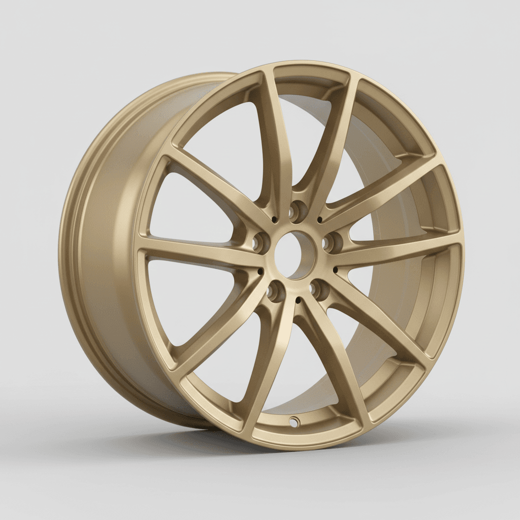Ultra Wheels UA9 Storm gold rechts 8x18 ET45 - LK5/120 ML72.6