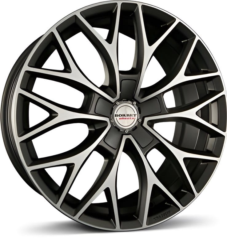 Borbet DY dark grey polished matt 8.5x20 ET40 - LK5/108 ML72.5