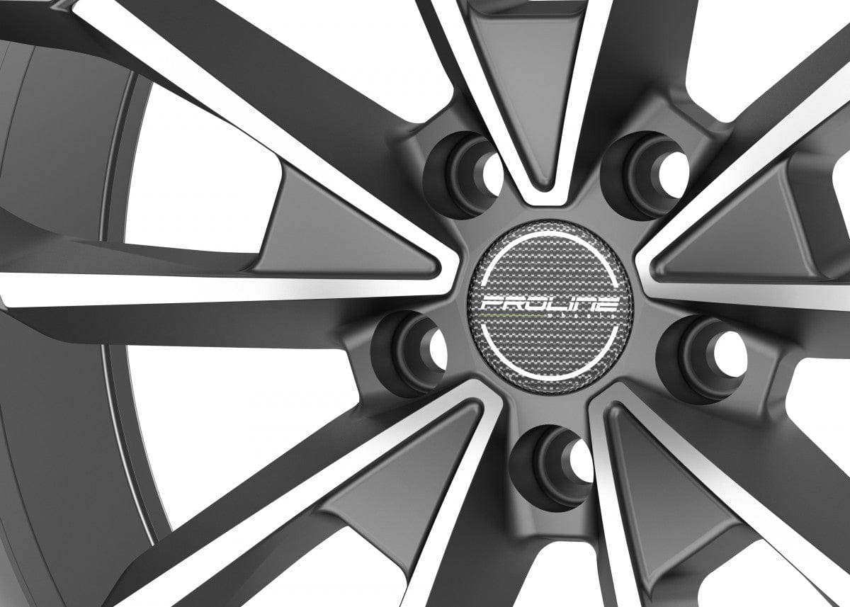 Proline PXM matt grey polished 8x18 ET48 - LK5/112 ML66.5