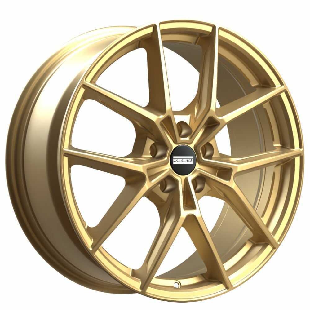 Fondmetal Iupiter matt gold 8x19 ET26 - LK5/112 ML66.5