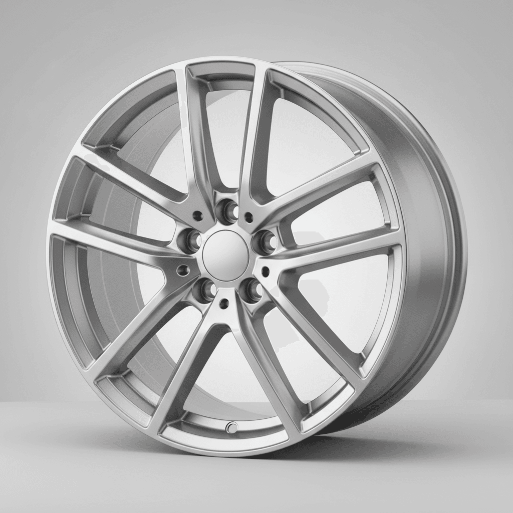 Borbet BU1 silver 7.5x17 ET50 - LK5/100 ML57.06