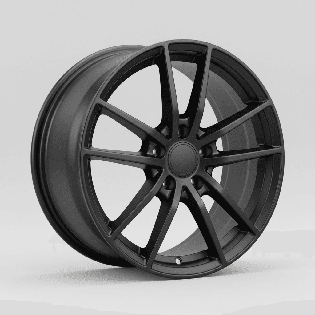 MWD 17052 schwarz 6.5x17 ET50 - LK5/114.3 ML60