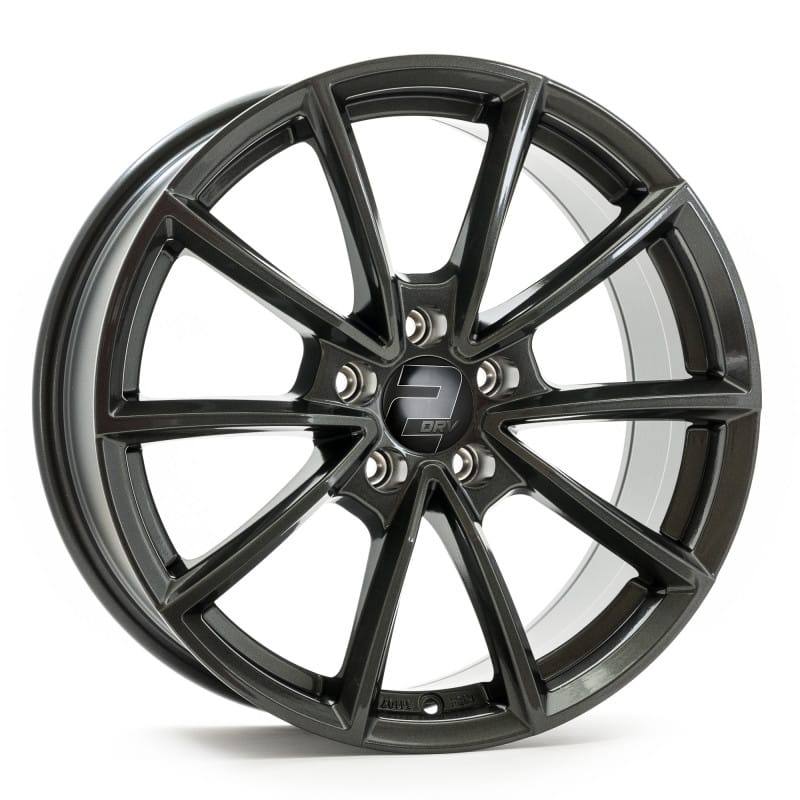 2DRV WH28 dark gunmetal lackiert 7.5x17 ET40 - LK5/114.3 ML72.6