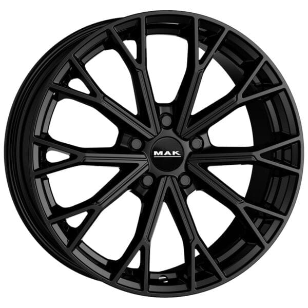 Mak Asphalt gloss black 8x19 ET42 - LK5/108 ML72