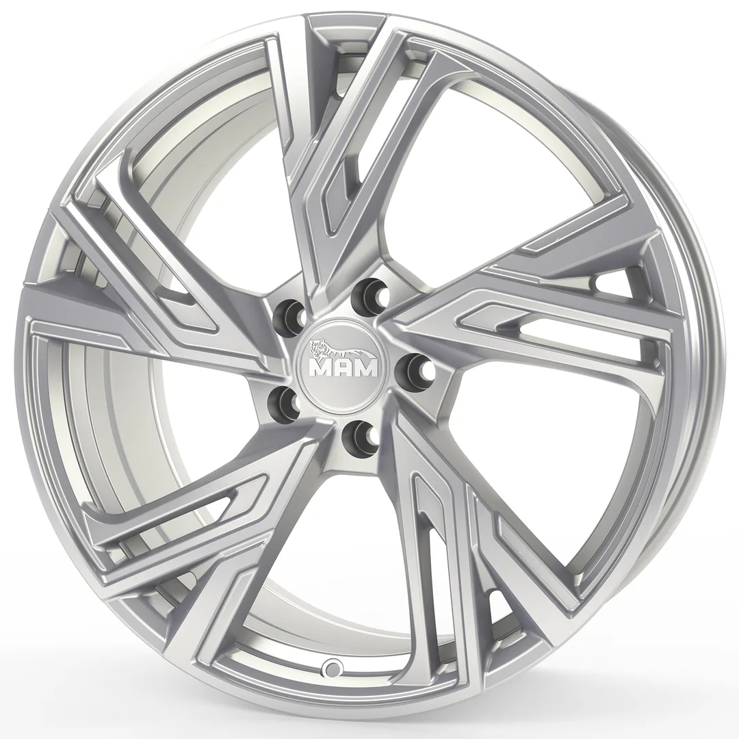 MAM RS5 silver painted 7x16 ET40 - LK5/112 ML66.6