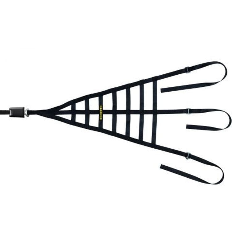 Schroth einstellbares Innenraum Netz 25 mm Push Button Release schwarz