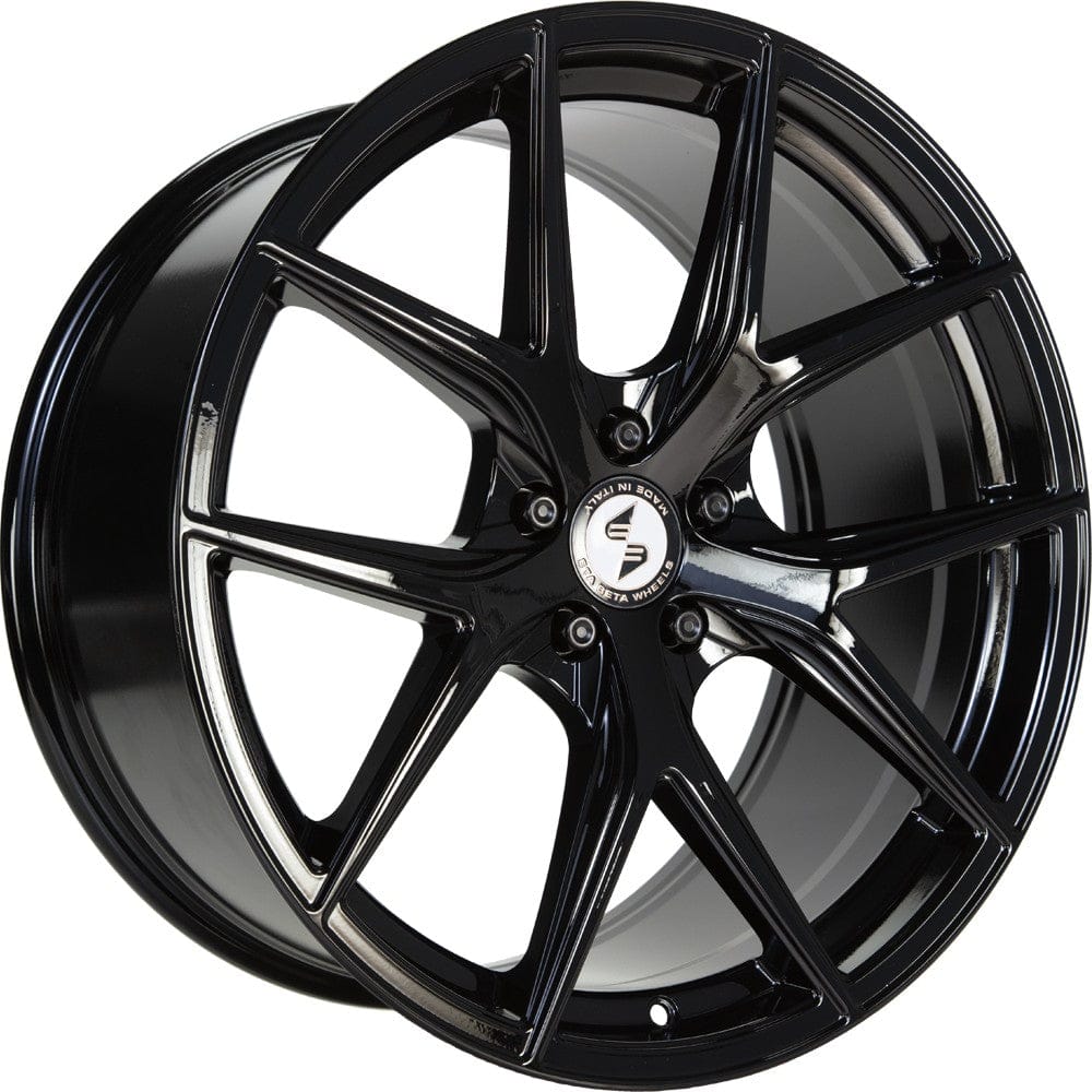 Etabeta Gri-N-K black shiny 10x20 ET38.1 - LK5/130 ML66.55