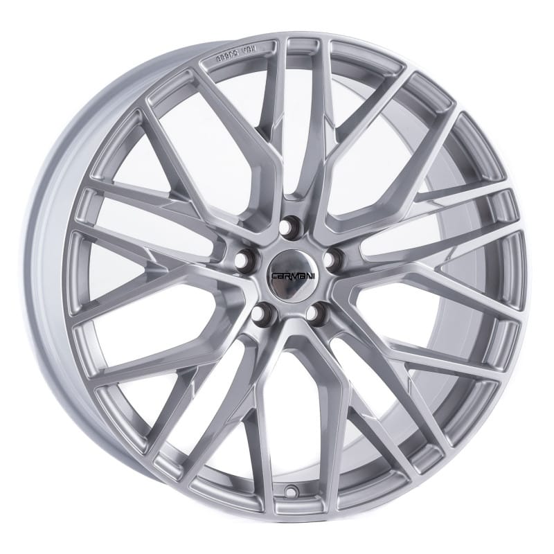 Carmani 20 Ludwig white silver 7.5x17 ET35 - LK5/120 ML72.6