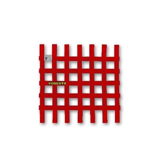 Schroth Fensternetz Größe 1 (L 400 mm x H 405 mm) ohne Befestigungsmaterial rot