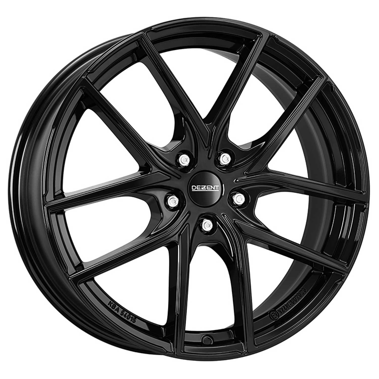 Dezent TO black 7x17 ET51 - LK5/100 ML57.1