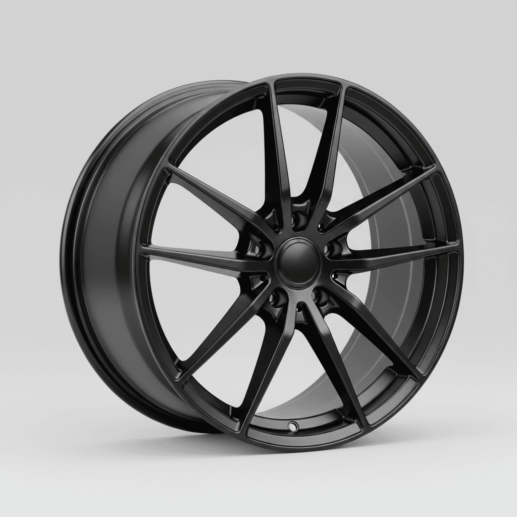 OZ Leggera HLT gloss black 8.5x20 ET40 - LK5/114.3 ML75