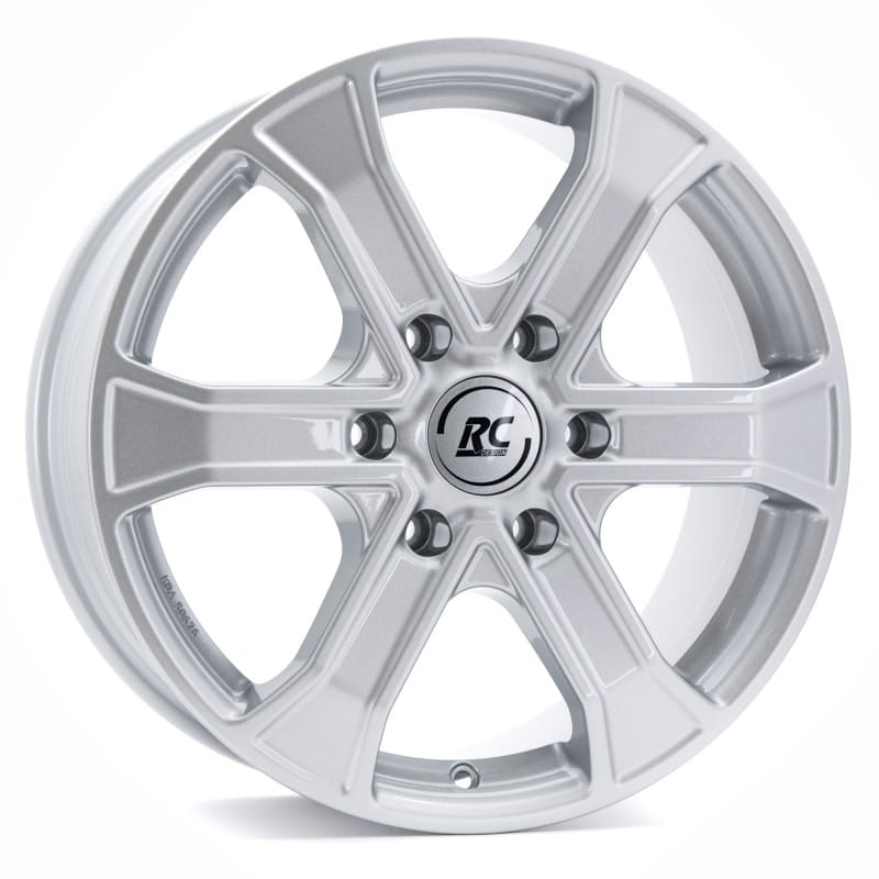RC-Design RC31 kristallsilber lackiert 8x18 ET55 - LK6/139 ML95.1