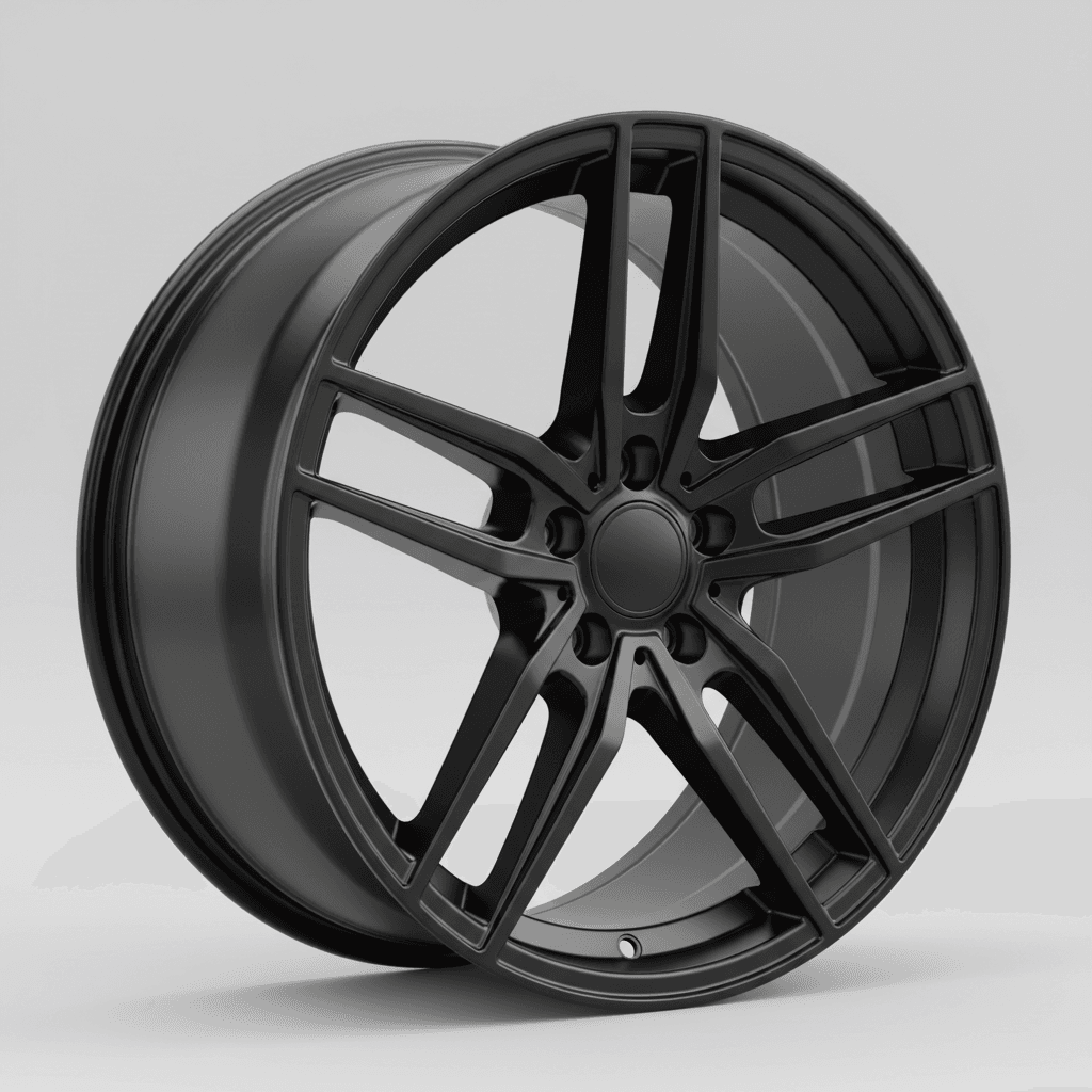 Concaver CVR5 double tinted black 11.5x22 ET61 - LK5/130 ML74.1