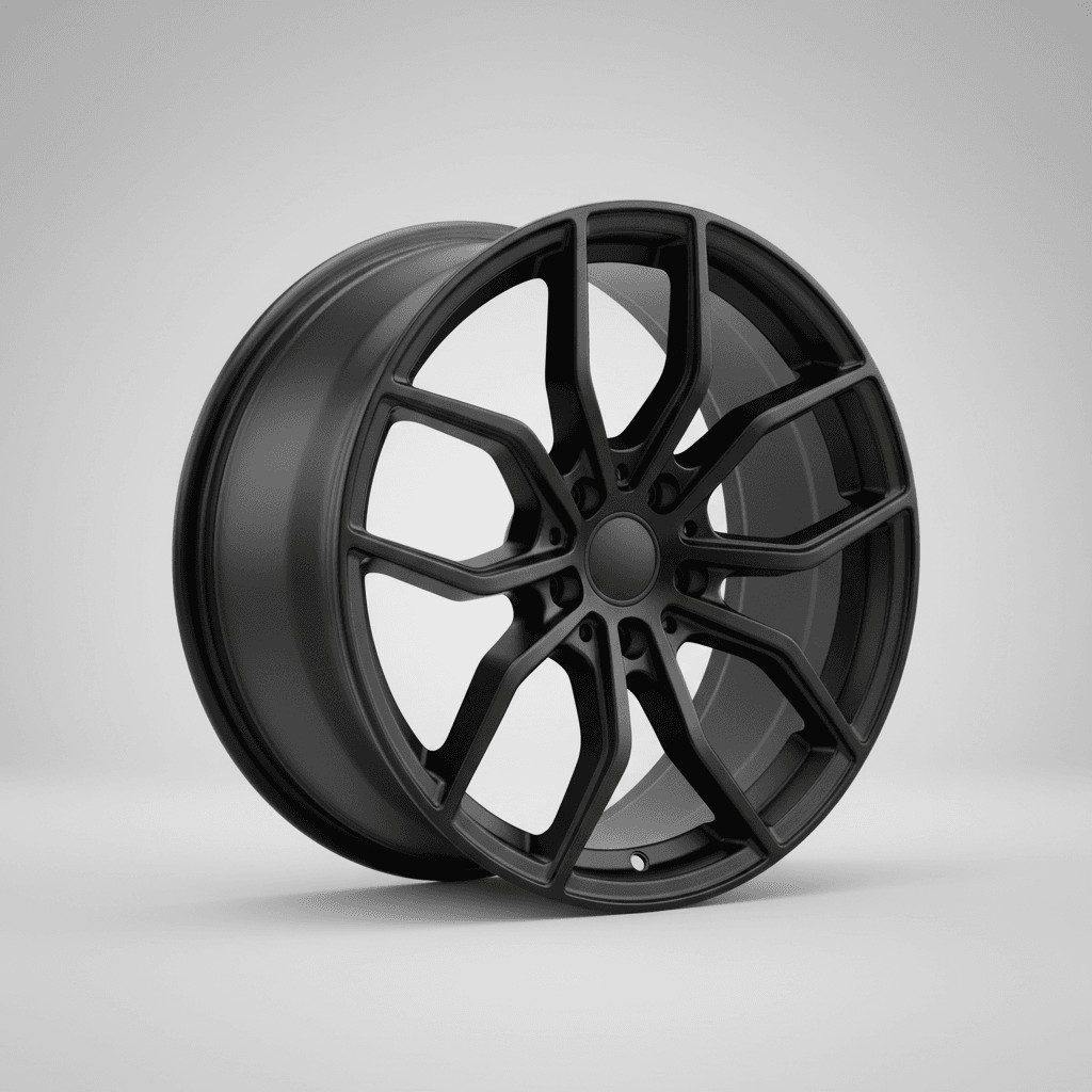 BBS CI-R AD schwarz matt 10x20 ET58 - LK5/117.5 ML70.05