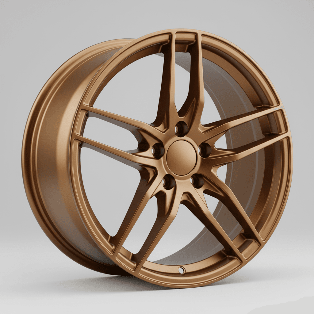 Concaver CVR5 brushed bronze 10.5x20 ET33 - LK5/112 ML72.6
