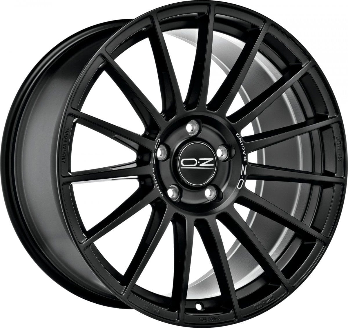 OZ Superturismo Dakar matt black 11.5x22 ET60 - LK5/130 ML71.56