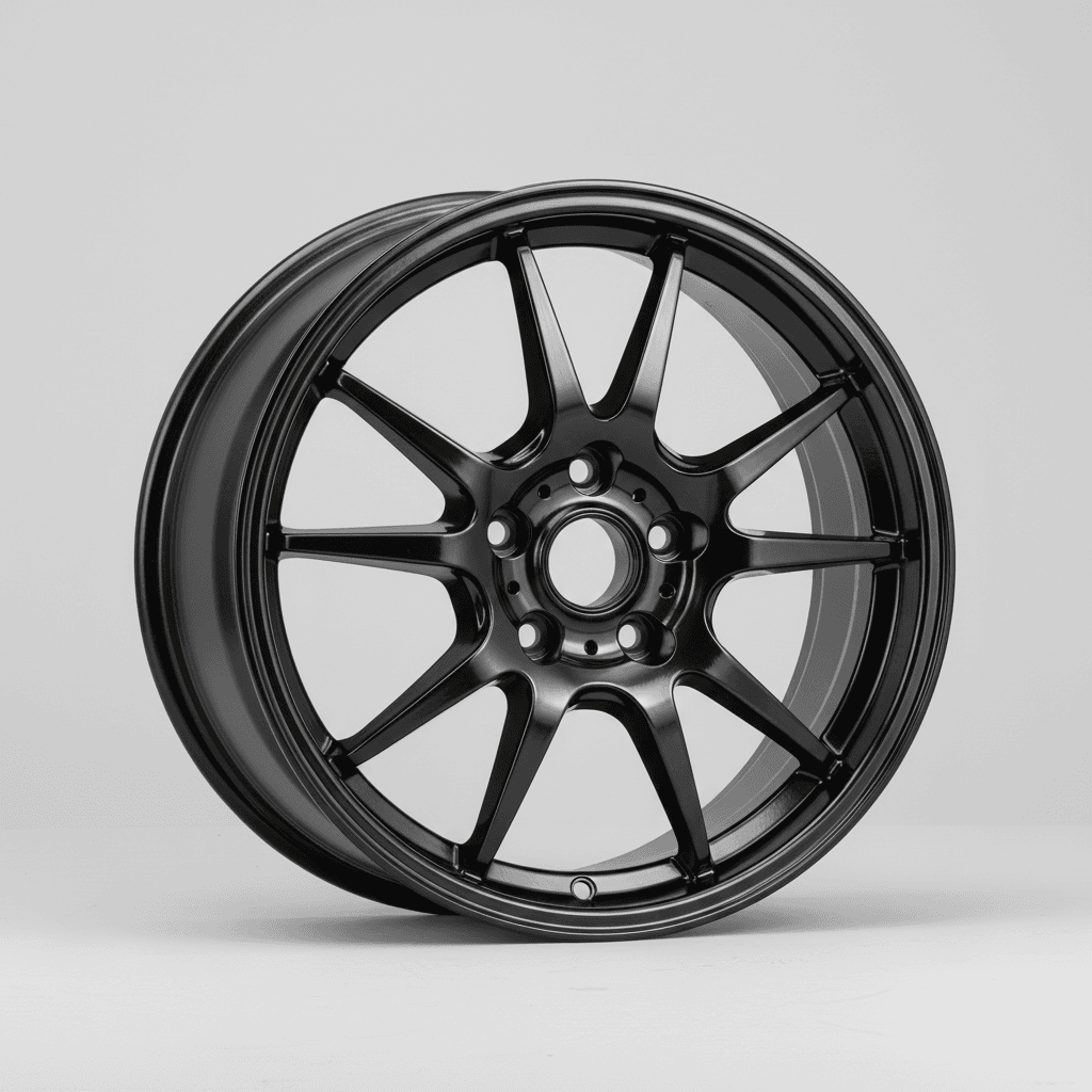 Fondmetal 1972 glossy black machined 11x21 ET39 - LK5/112 ML66.5