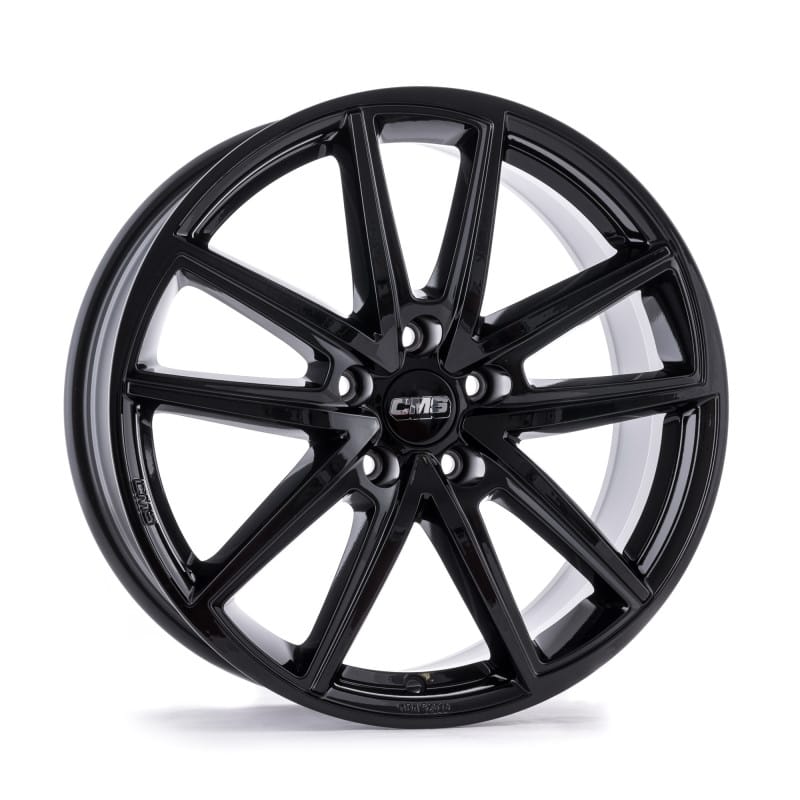 CMS C30 complete black gloss 6.5x16 ET32 - LK5/114.3 ML66.1