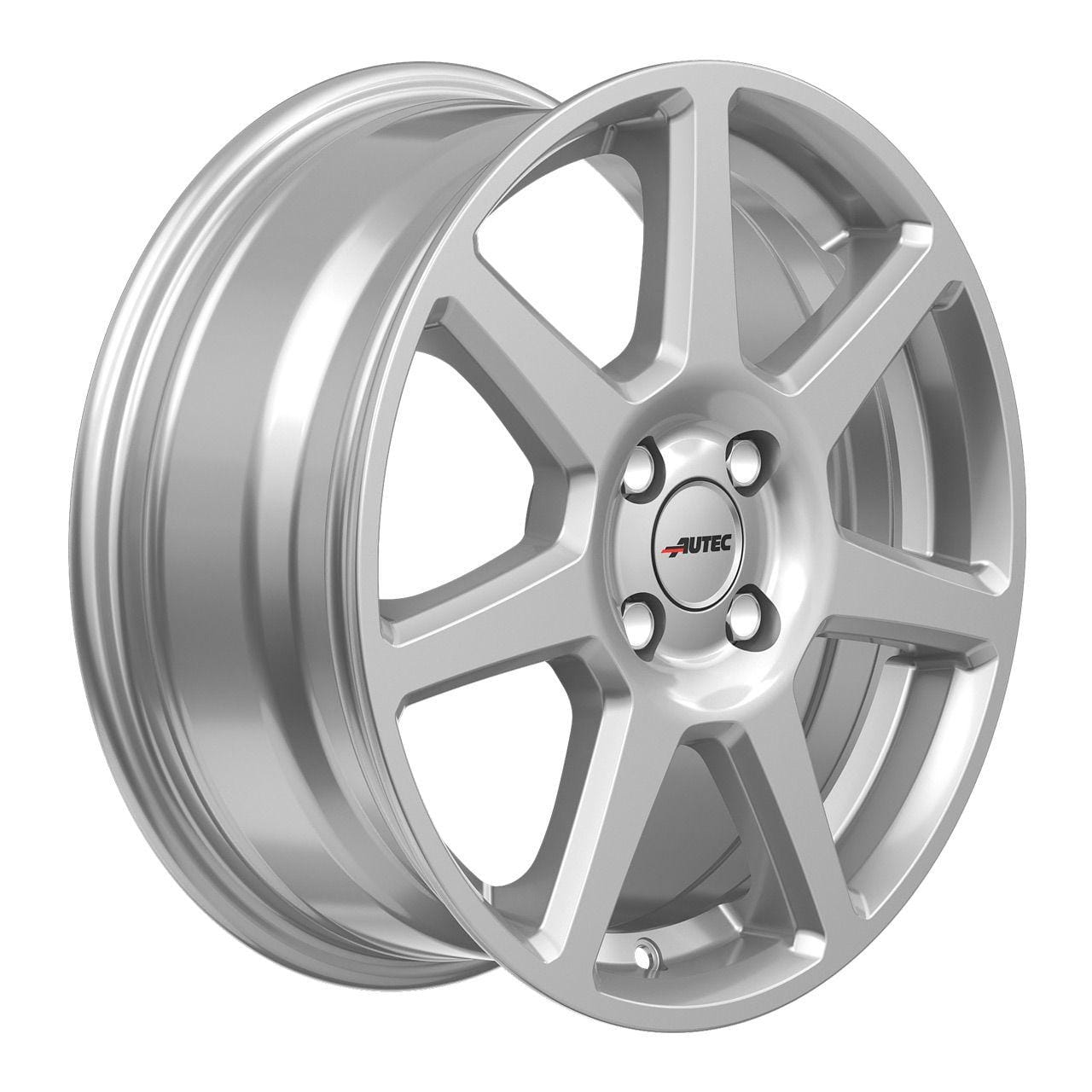 Autec Typ TL - Tallin brillantsilber lackiert 7x16 ET40 - LK5/108 ML70
