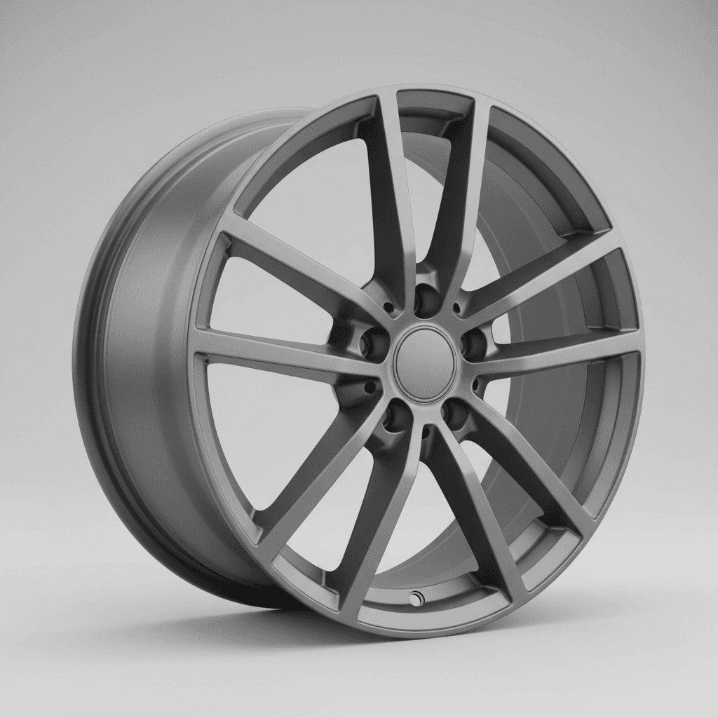 Proline PXK matt grey 9x20 ET42 - LK5/120 ML72.6