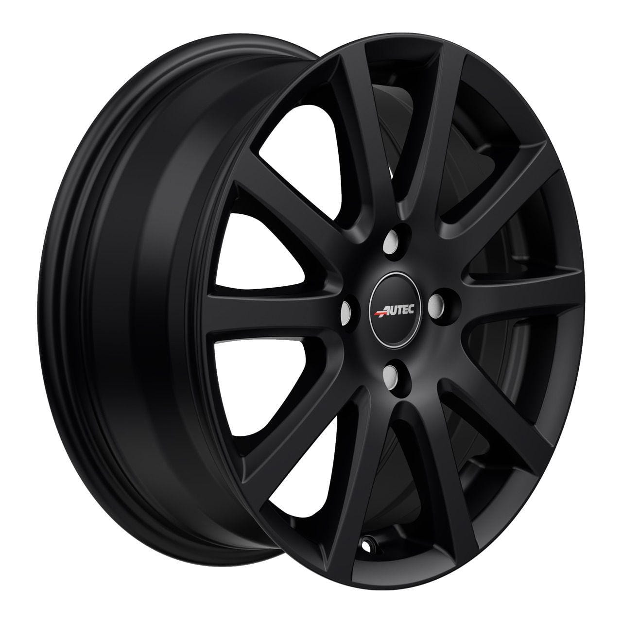 Autec Typ S - Skandic schwarz matt 6x15 ET23 - LK4/108 ML65.1