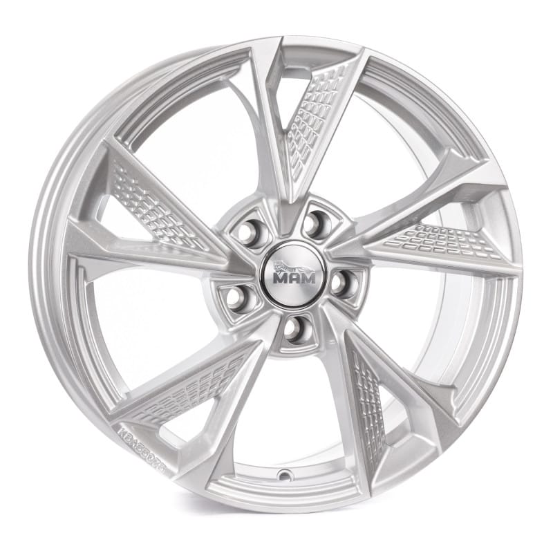 MAM RS6 silver painted 7x16 ET38 - LK5/100 ML63.4