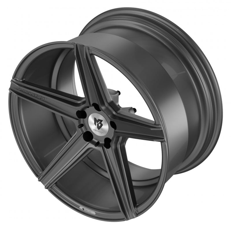 Mbdesign KV1 grau matt 10x22 ET40 - LK5/127 ML71.55