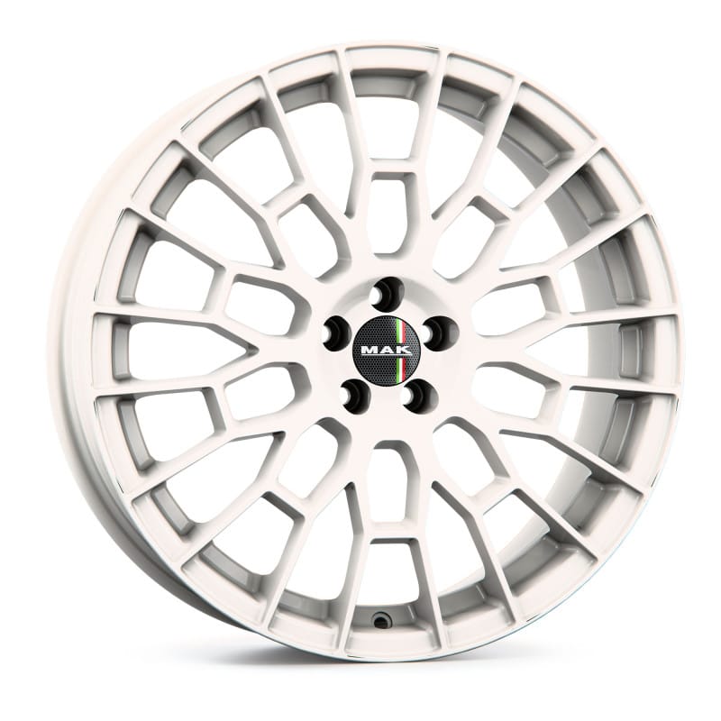 Mak APX gloss white 7.5x18 ET46 - LK5/100 ML72