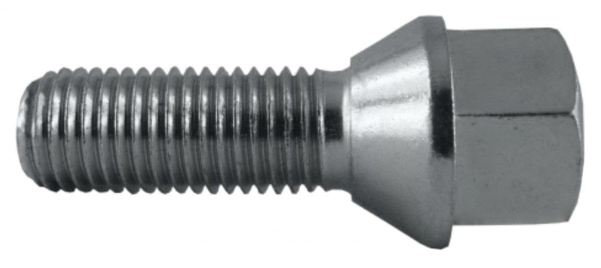 Jania Radschraube Kegelbund 60° M12x1,5x45 SW17 silber 20 Stk.