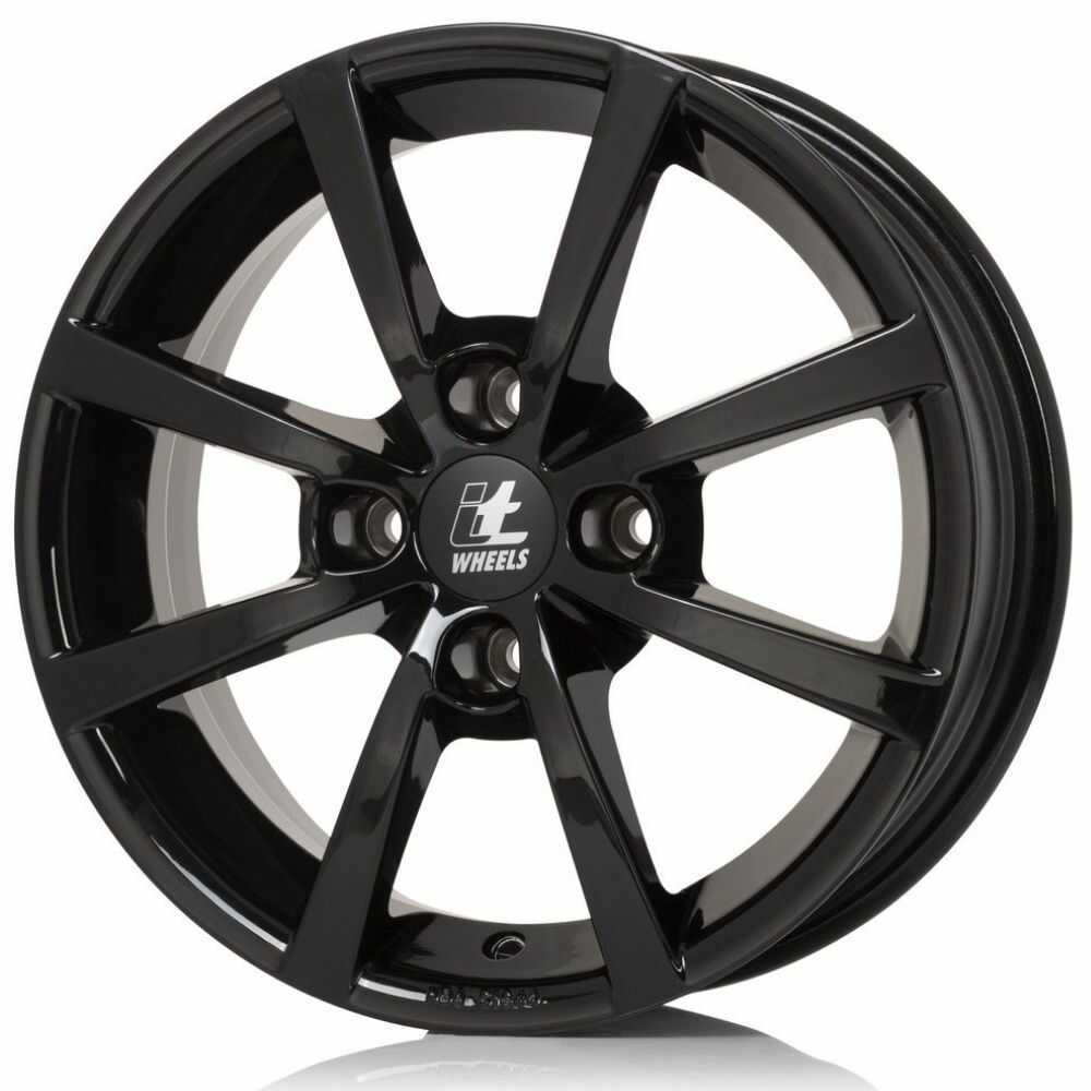 itWheels Alisia gloss black 6.5x16 ET20 - LK4/108 ML65.1